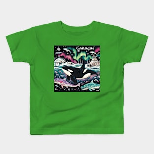 Arctic Canada . Kids T-Shirt